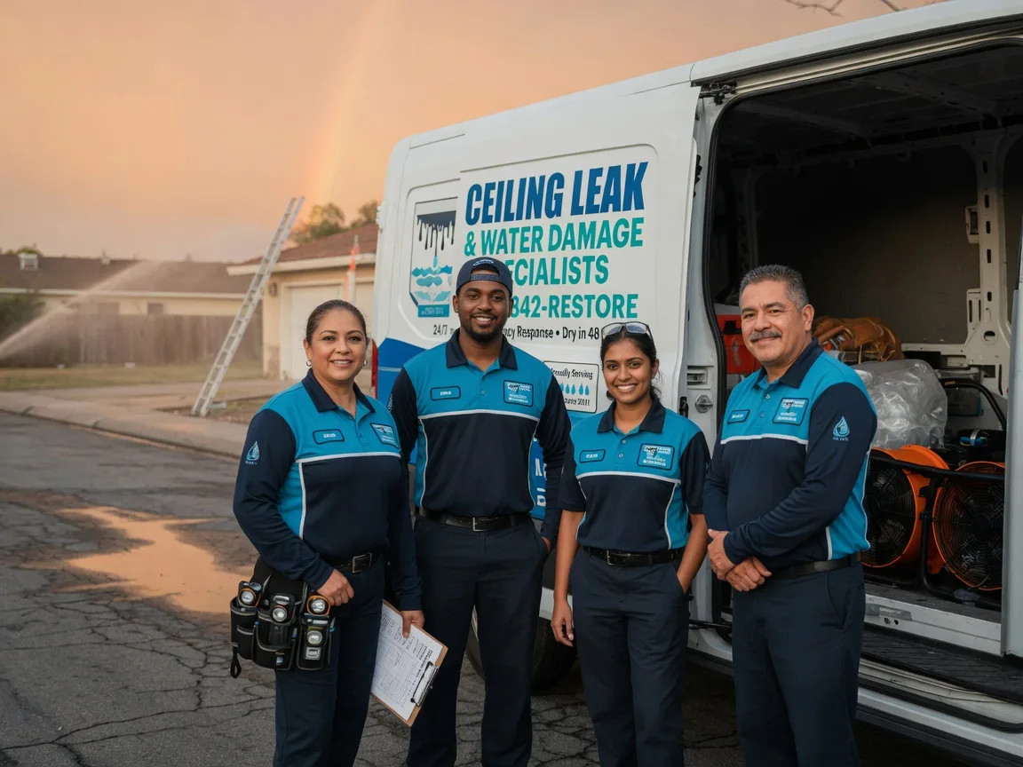 Ceiling Leak Cleanup company in Northwood, NH
